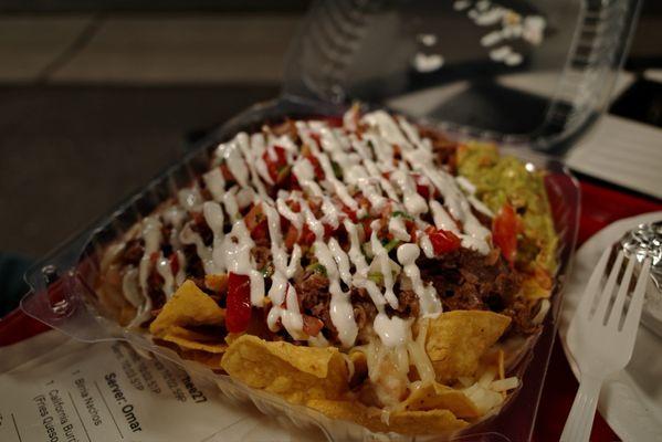 Birria nachos