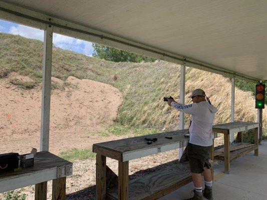 Target Practice with my family!