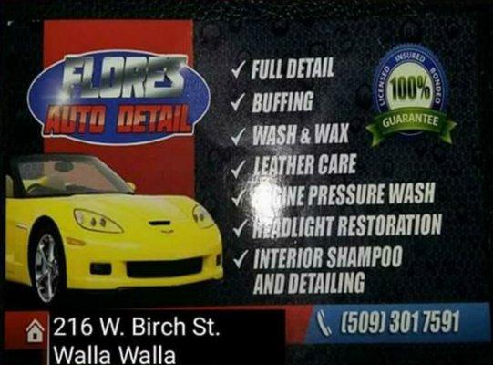 Flores Auto Detail