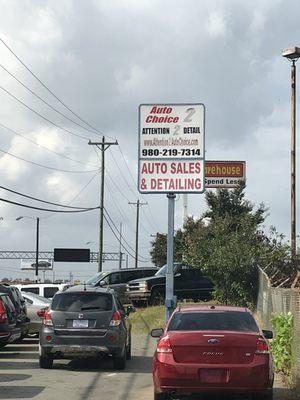 Don't miss the turn! It sneaks up on you and you have to take it slow.