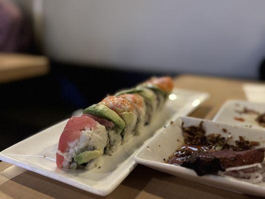 Rainbow roll. Meh... not great or bad just meh...