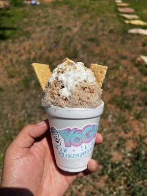 Abuelita Chocolate shaved ice