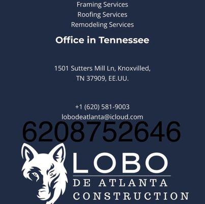 Lobo De Atlanta Construction