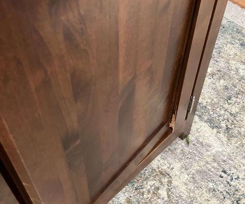 Arrived like this after waiting two months