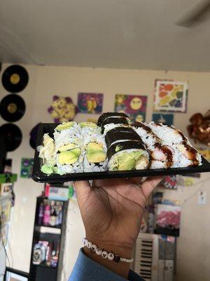 Any 3 Rolls Lunch Special