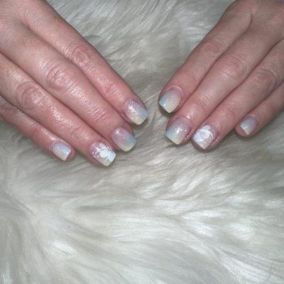 Airbrush nails by Jayda