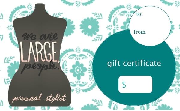 Gift certificates available!