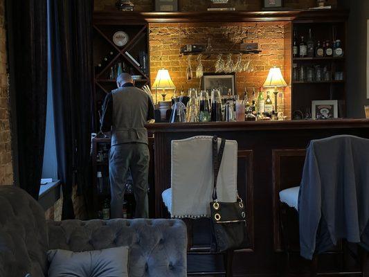 Bar - 2 seats only. The rest of the seating is lounge seating.