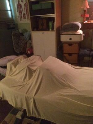 Prenatal set up! very comfortable and supportive