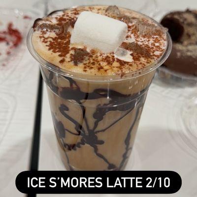 S'mores latte 2/10