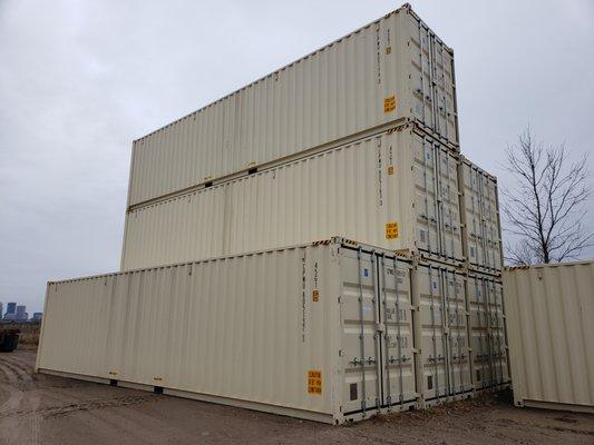 New 40' high cube containers