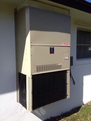We service & install wall hung air conditioners