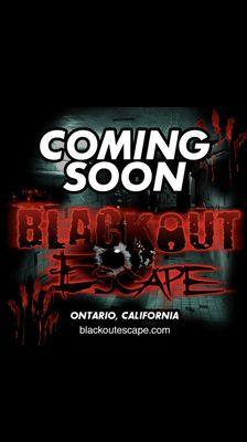 Blackout Escape Room now open in Ontario, CA!