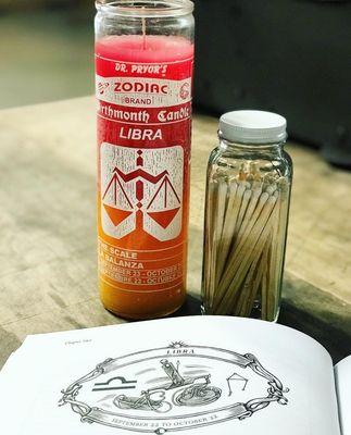 7 DAY CANDLE
ZODIAC CANDLE
LIBRA CANDLE