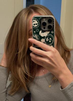 Perfectly blended hair!