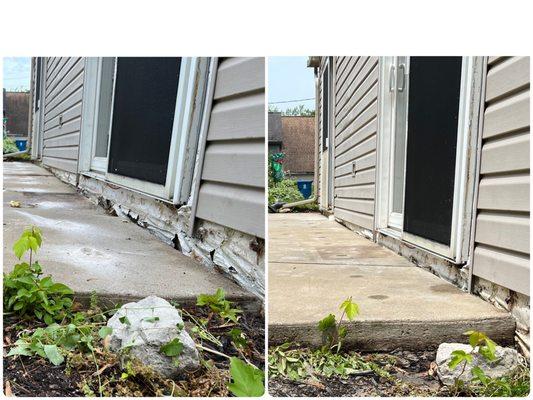 Patio Concrete Mudjacking Concrete Leveling