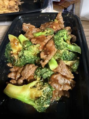 Beef and broccoli