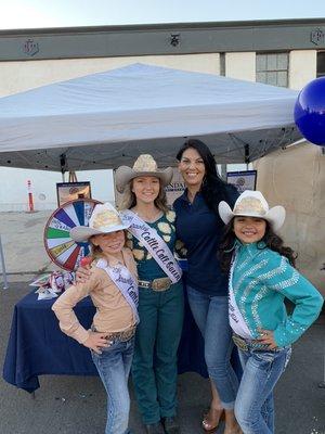 Out and about! Spreading the word about what I do!