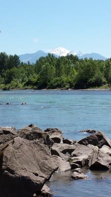 Mt. Baker and the Nooksack River
