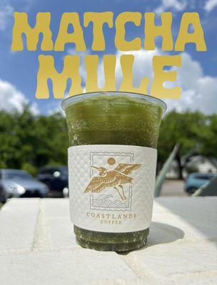 Made with matcha, ginger ale, housemade cranberry syrup, & fresh squeezed lime juice!
