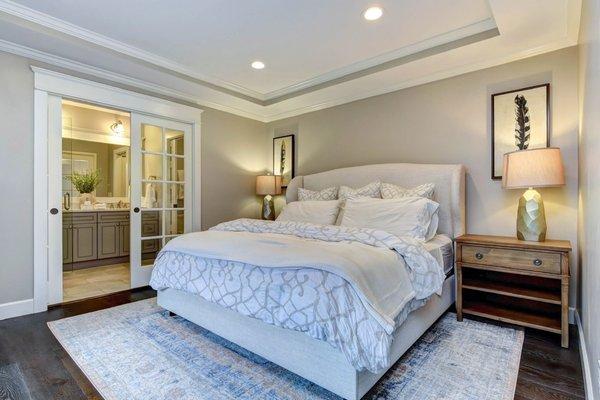 Interior paint, trim and detail work