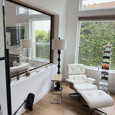 Office new windows and glass panel