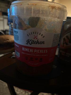 Cleveland Kitchen kimchee pickles are sooo delicious!!!