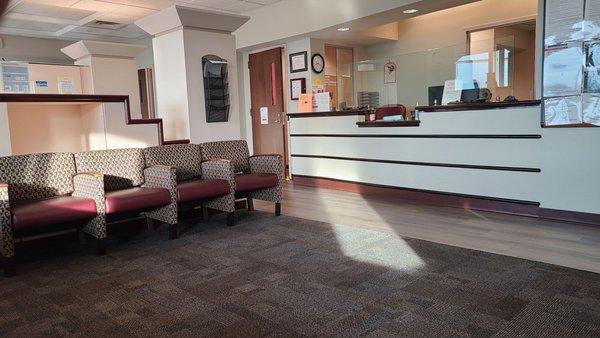Very clean and spacious waiting area