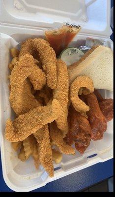 Herb Special,Wings and Catfish