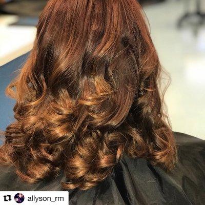 Apprentice stylist Allyson www.httsalon.net