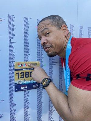 Oh look, a wall with everyone's name.