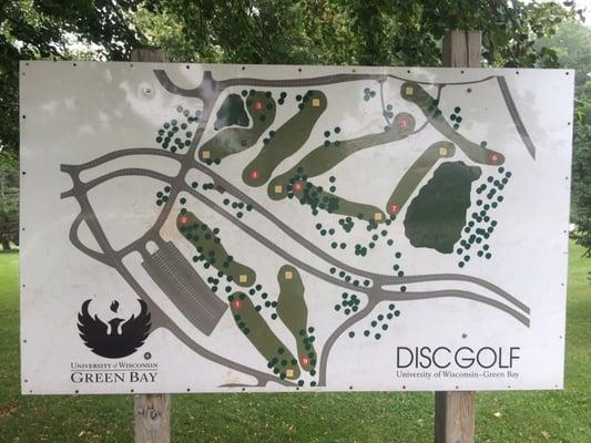 University of Wisconsin - Green Bay Disc Golf Course