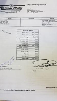 Ramsey Motor Company