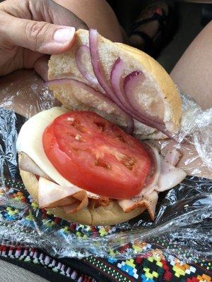 The Boss premade sandwich