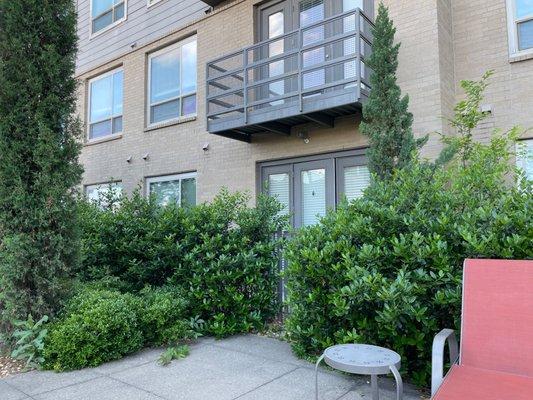 Exterior view of rental unit