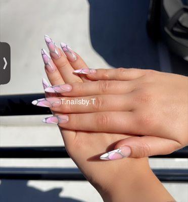 Nails done by T