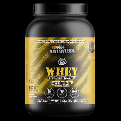 Route 66 Whey Protein fortified with BCAAS Branch Chain Amino Acids for Muscle Recovery and Building