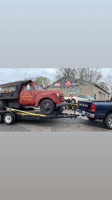 On its way to Spring Green Autobody!