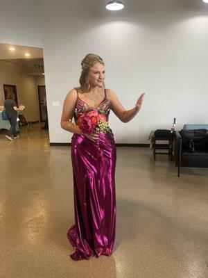 Loved my prom dress!