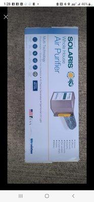 Solaris air purification system