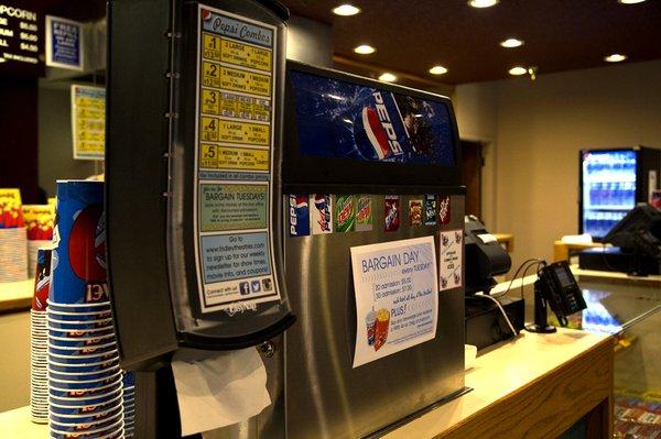 We proudly serve Pepsi products!