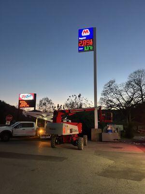 Lights working and pricing ONNN