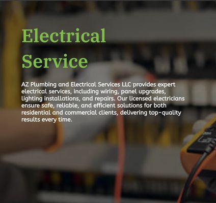 AZ Plumbing And Electrical Services
