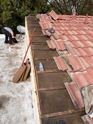 Roofing repairs