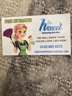 Hazel Cleaning Services