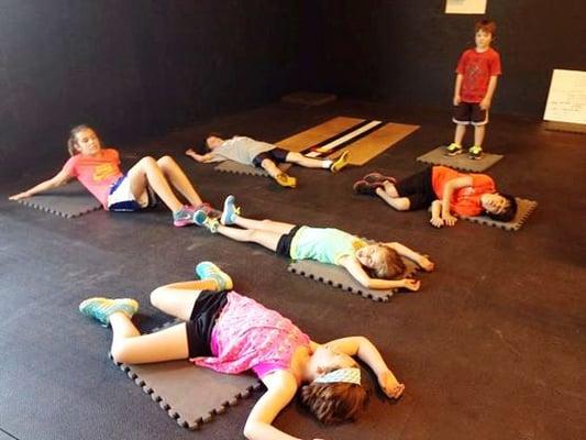 CrossFit Kids WOD aftermath