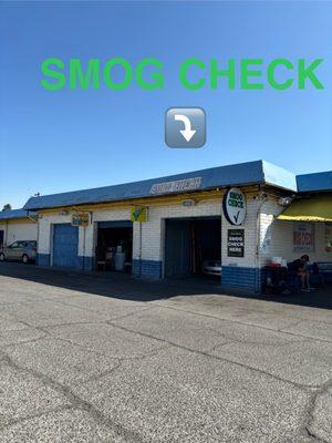 Location of smog bay