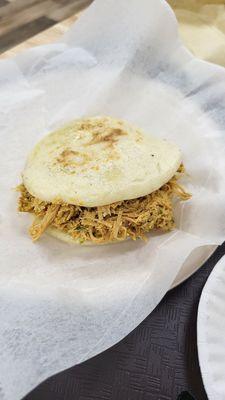 Shredded Chicken Arepa. Very solid.