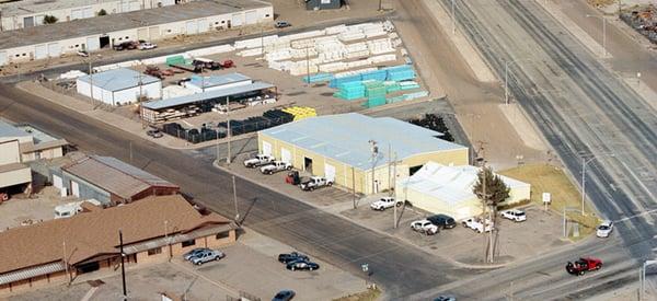 Aerial view of O'Tool.