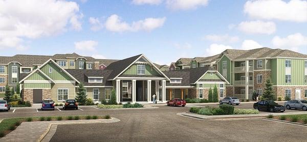 Rendering of our beautiful clubhouse!